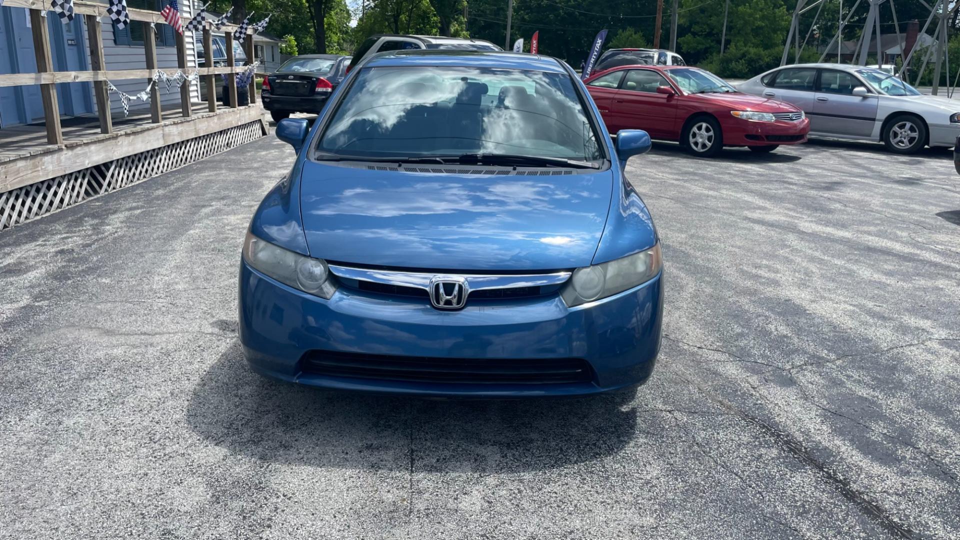 2006 BLUE Honda Civic EX Sedan (1HGFA158X6L) with an 1.8L L4 SOHC 16V engine, 5-Speed Manual transmission, located at 2710A Westlane Rd., Indianapolis, IN, 46268, (317) 291-2000, 39.885670, -86.208160 - Photo#10